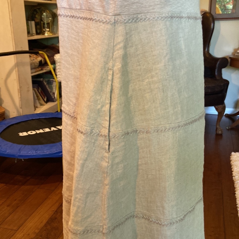 J. Jill tan linen dress!! - Picture 5 of 8